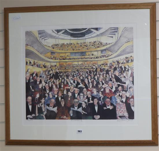 Sue Macartney-Snape, limited edition print, Glyndebourne II, signed, 806/1250, 54 x 63cm